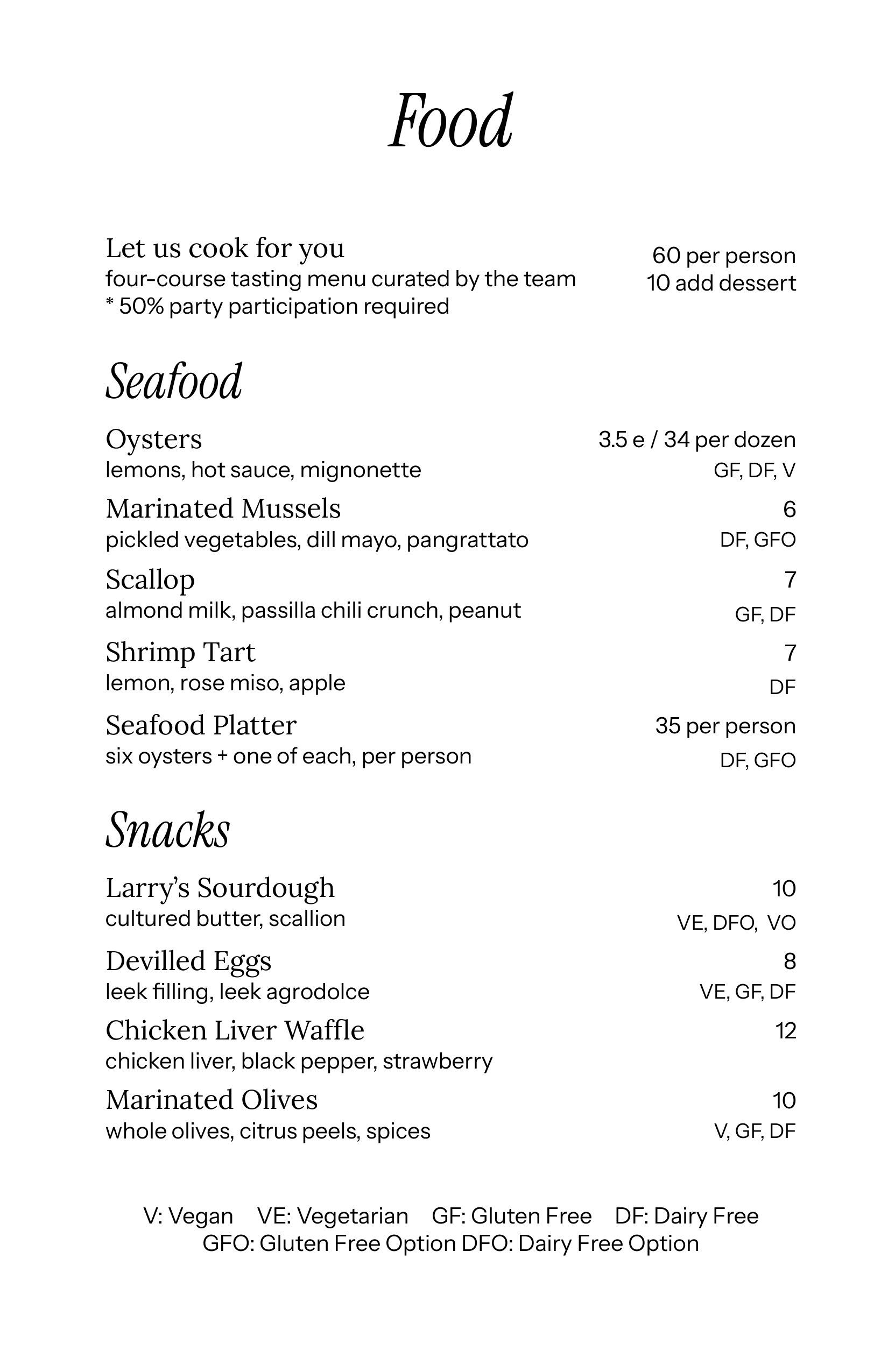 Seafood & Snacks July 2026 Seafood & Snacks July 2026